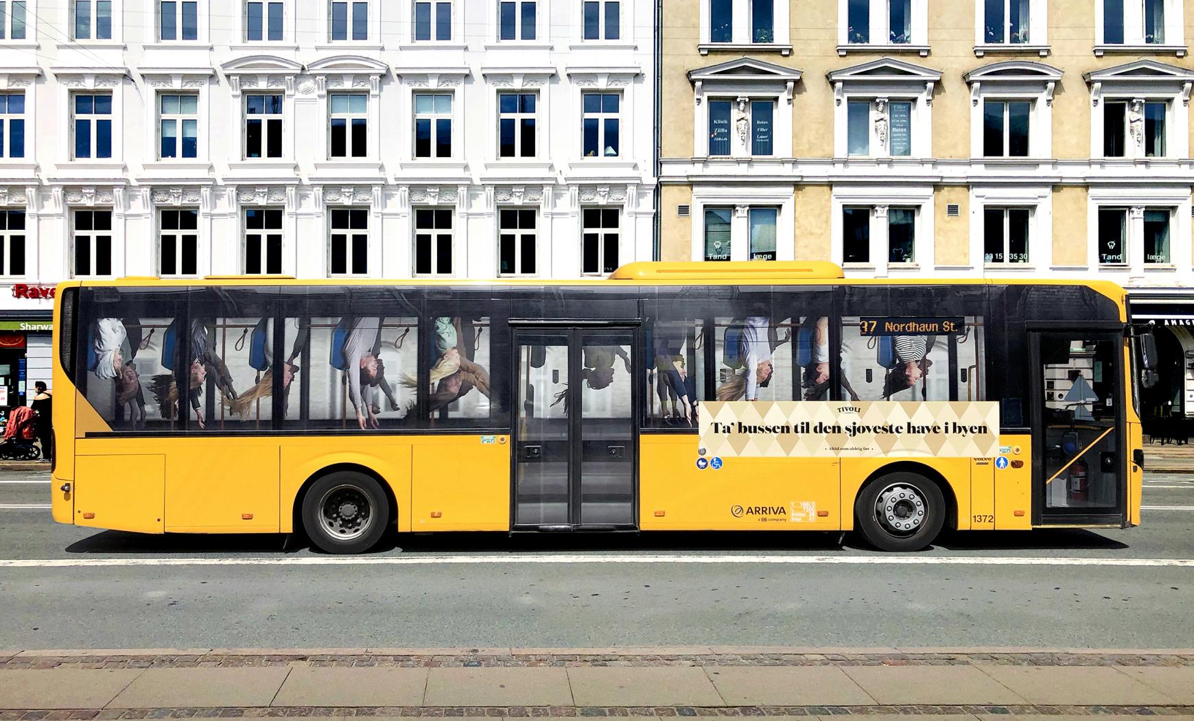 Tivoli Outdoor Ad - Take the bus to the most fun park in town