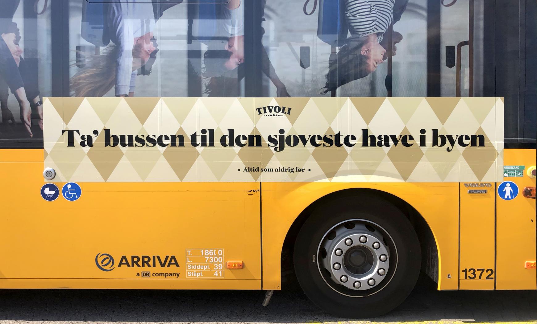 Tivoli Outdoor Ad - Take the bus to the most fun park in town