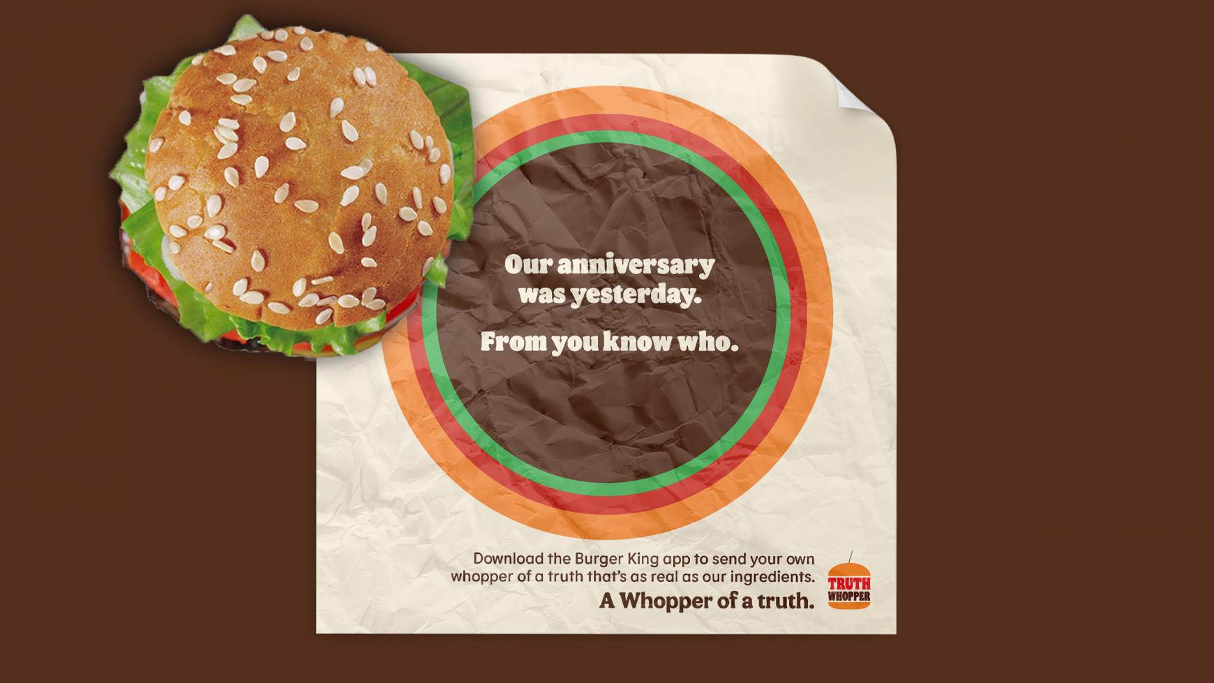 Burger King Integrated Ad - Truth Whopper