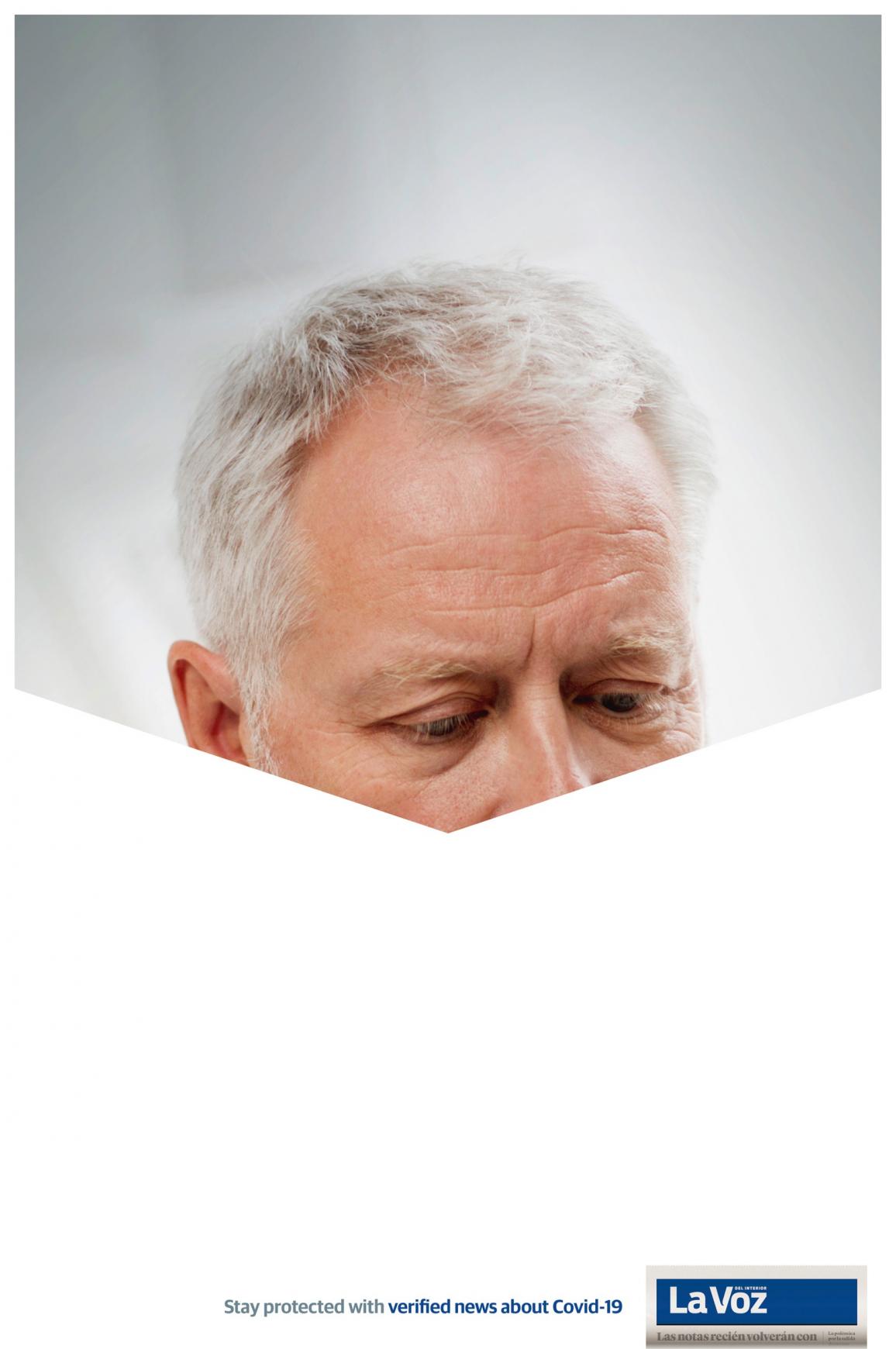 La Voz del Interior Print Ad - Stay Protected with verified news