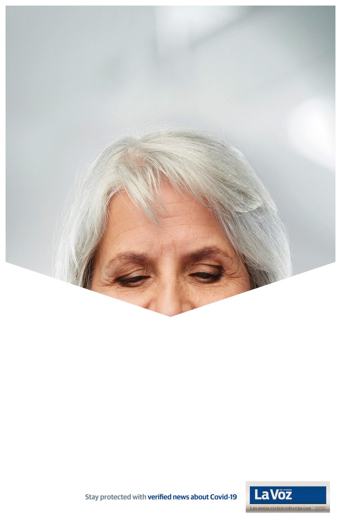 La Voz del Interior Print Ad - Stay Protected with verified news