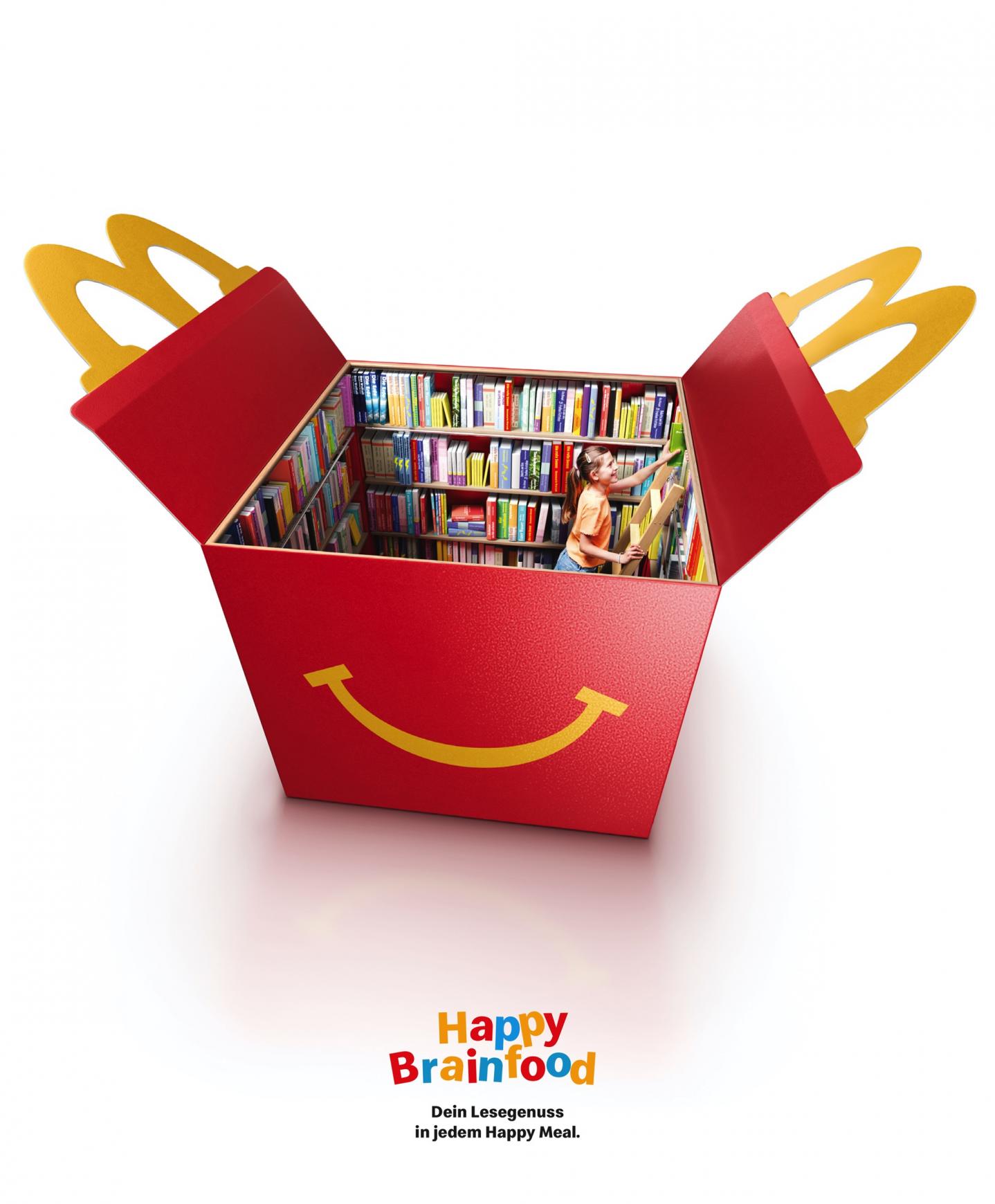 McDonald's Print Ad - Happy Brainfood