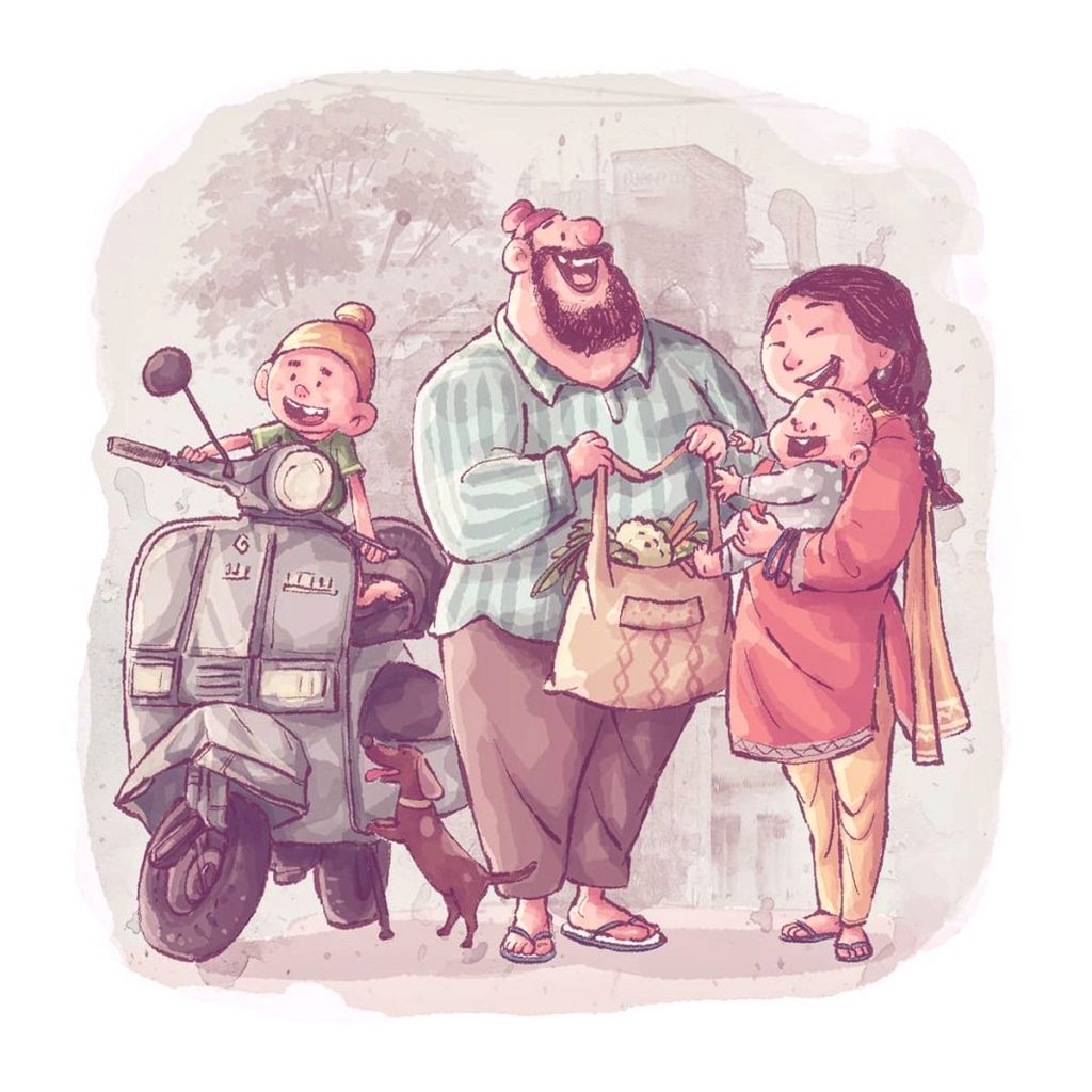 Nipen Bhuyan Illustrations