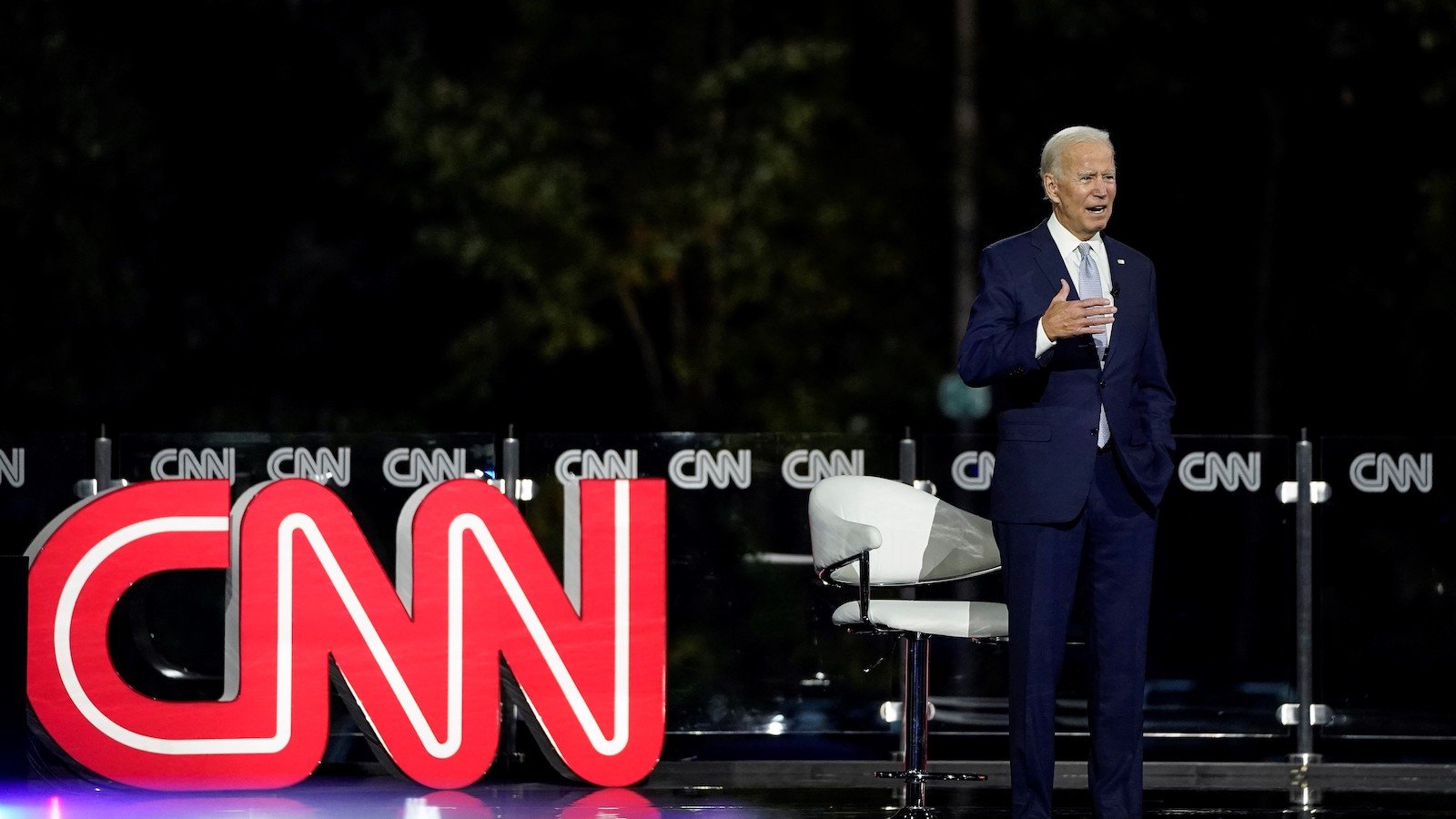 Presidential Candidate Joe Biden Participates In CNN Town Hall