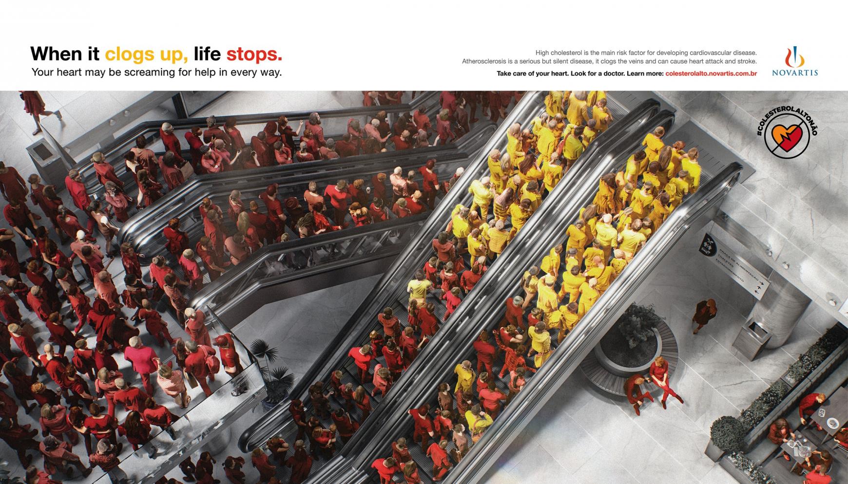 Novartis Print Ad - High Cholesterol