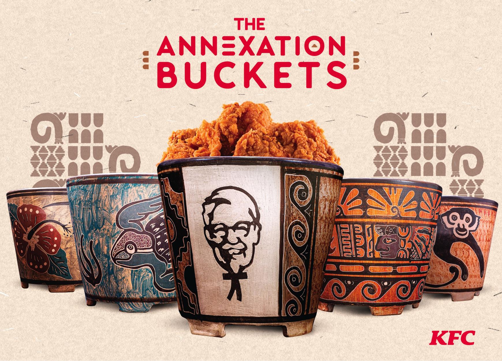KFC Integrated Ad - The Annexation Buckets