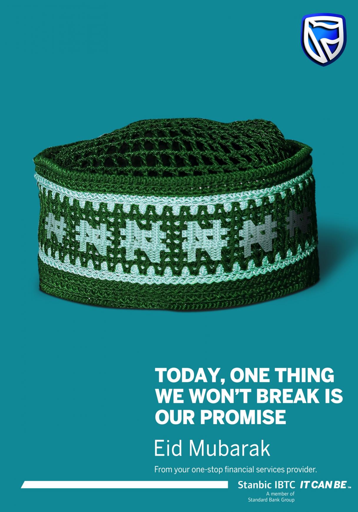 Stanbic IBTC Print Ad - One thing we won't break