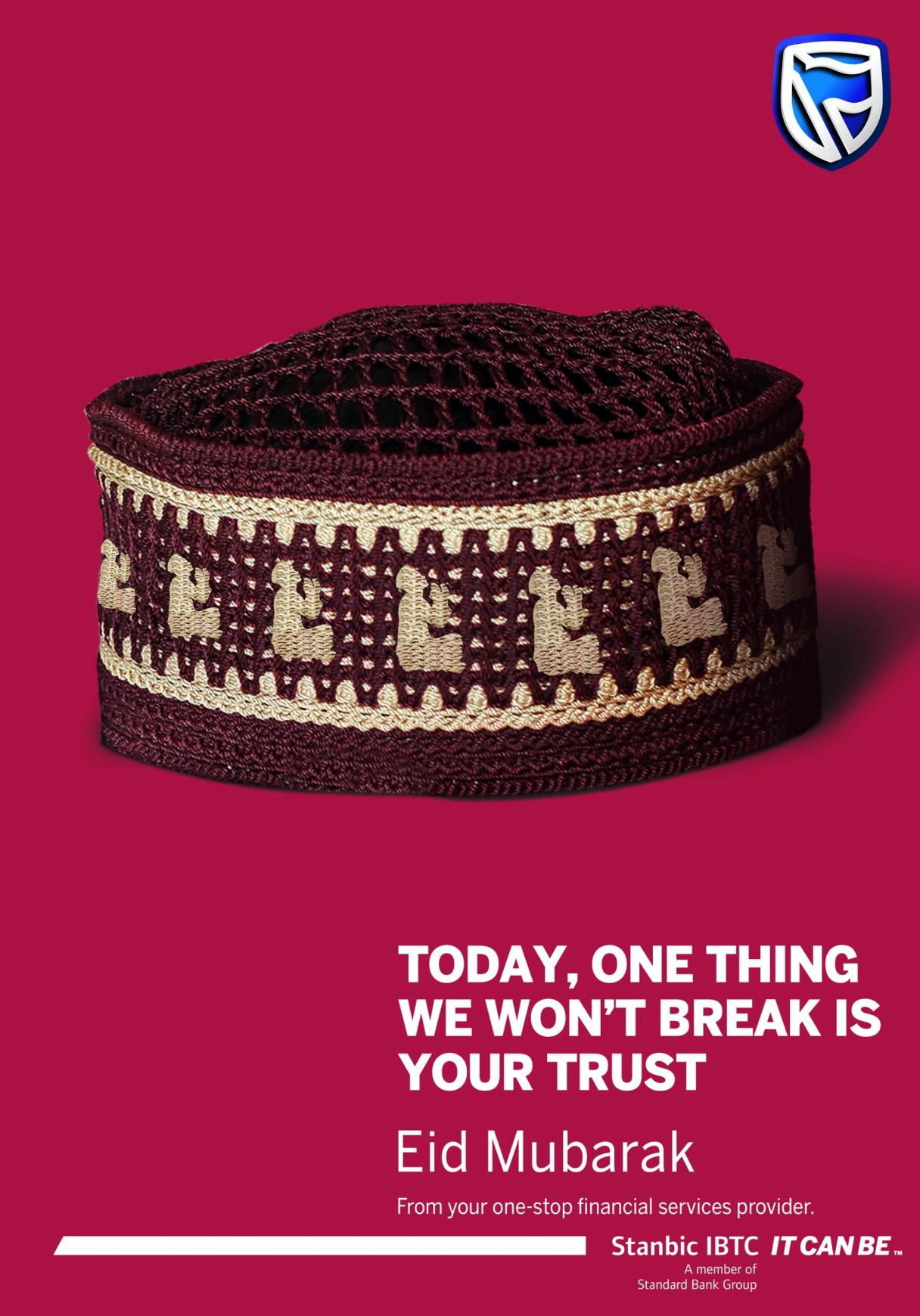 Stanbic IBTC Print Ad - One thing we won't break