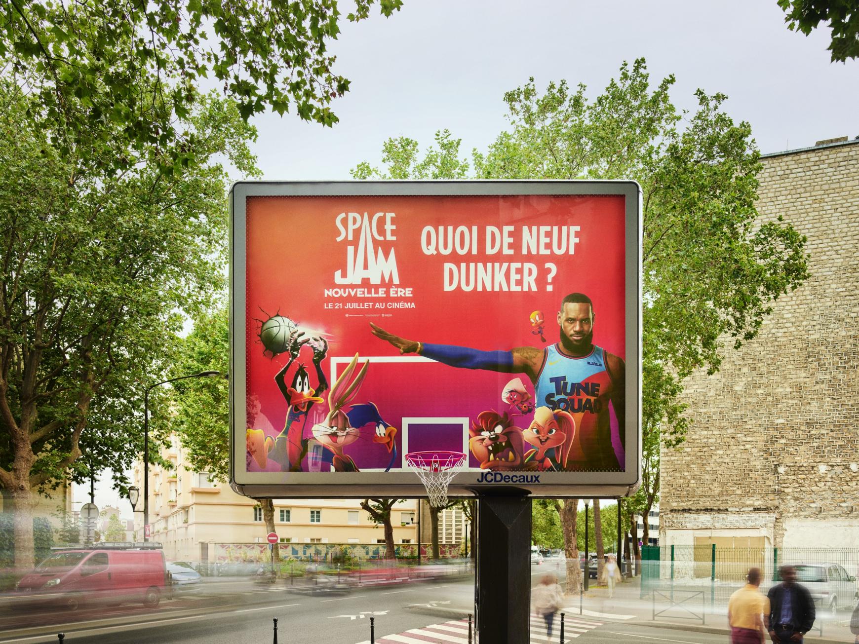 Space Jam - A New Legacy Outdoor Ad - What's up dunker?