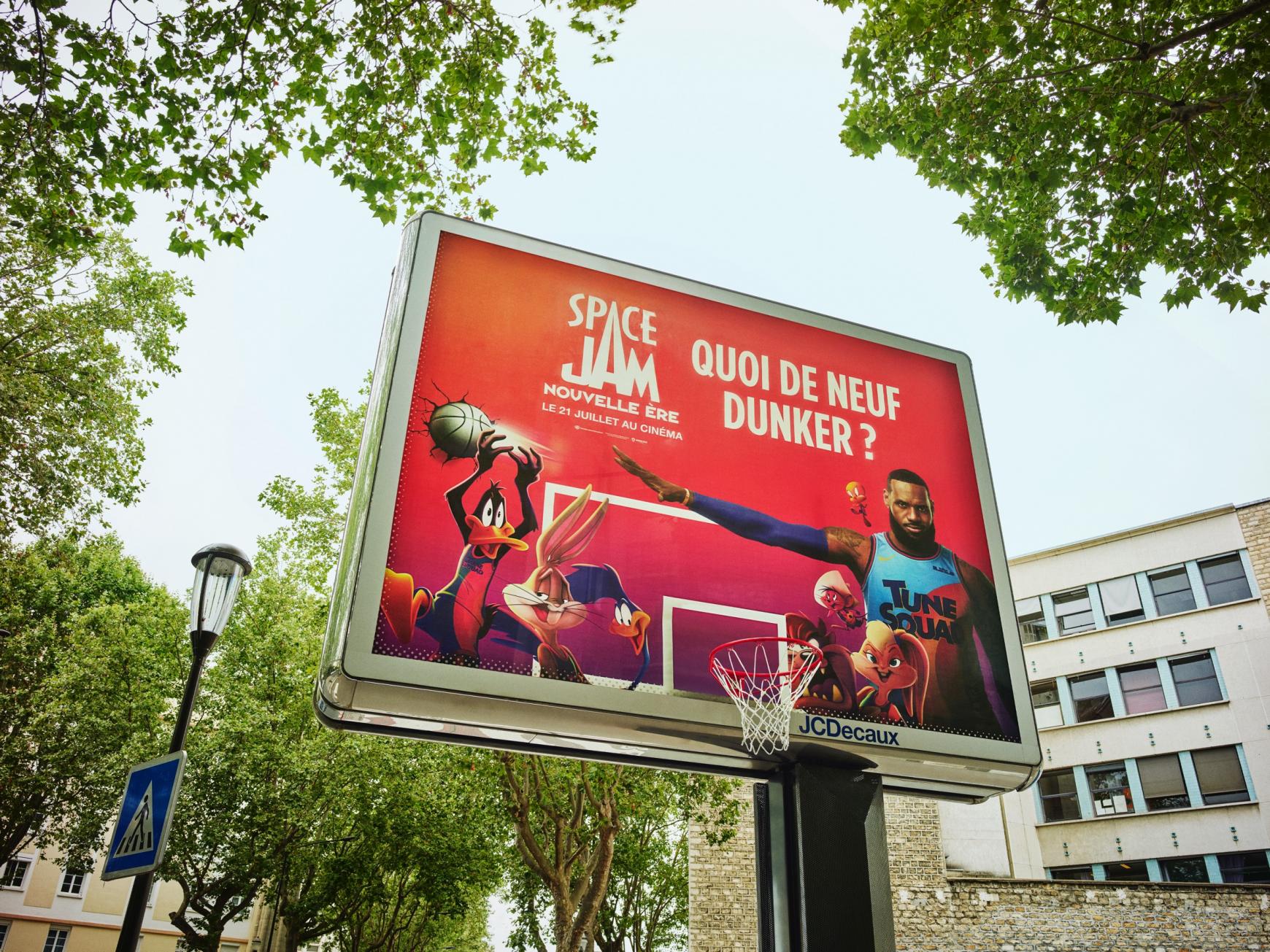 Space Jam - A New Legacy Outdoor Ad - What's up dunker?