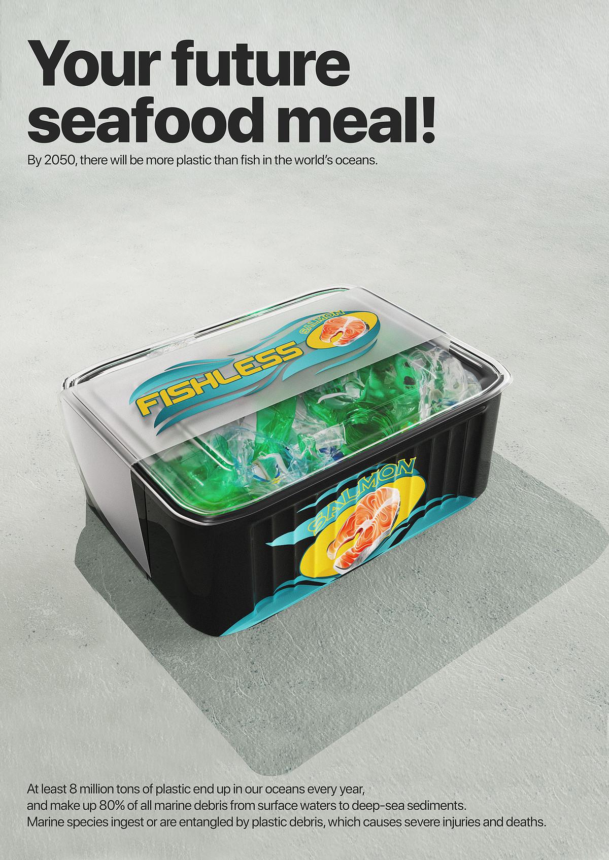 Moneim + Gado Print Ad - Your future seafood meal