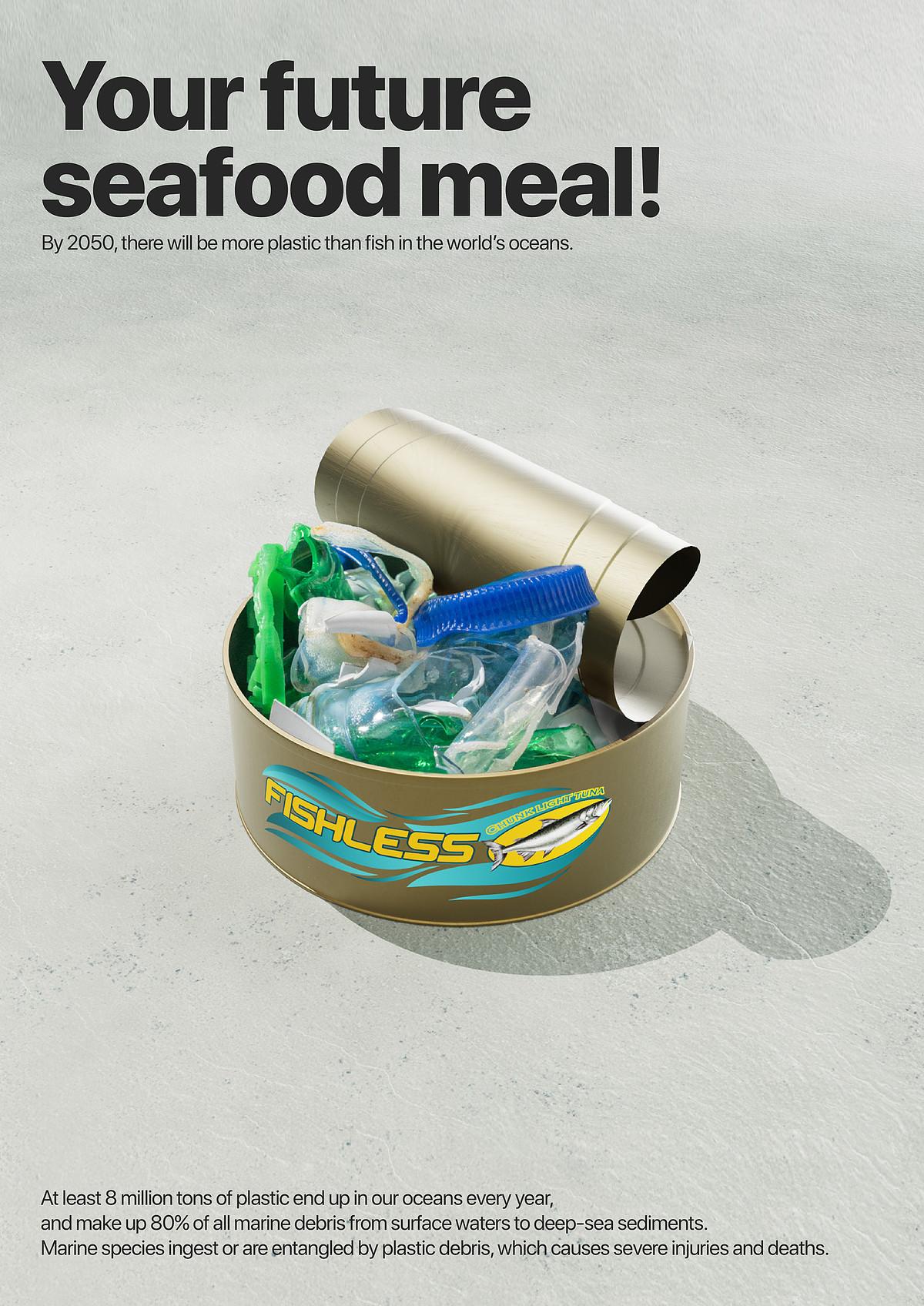 Moneim + Gado Print Ad - Your future seafood meal