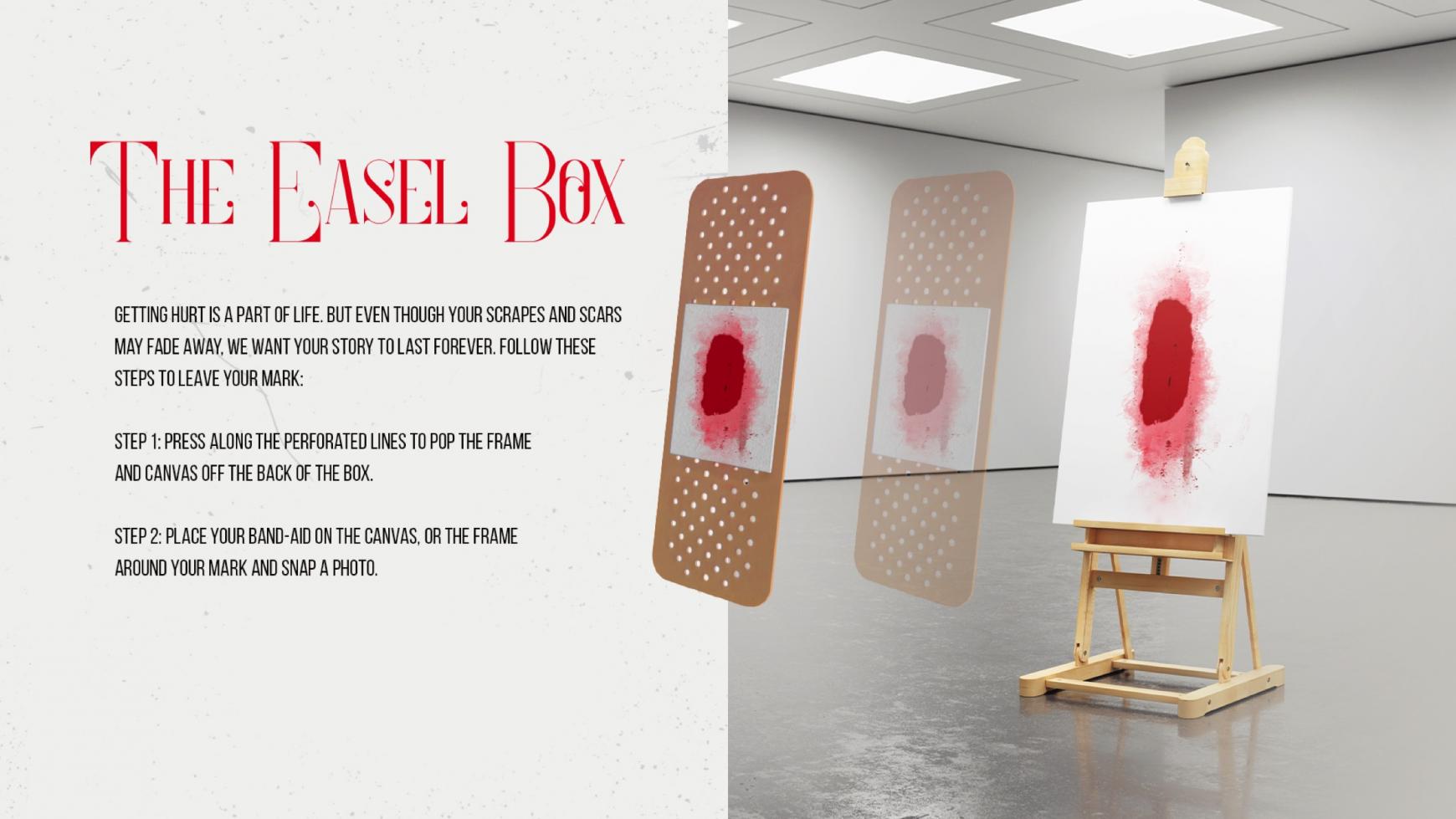 Band Aid Integrated Ad - The Art Of Getting Hurt