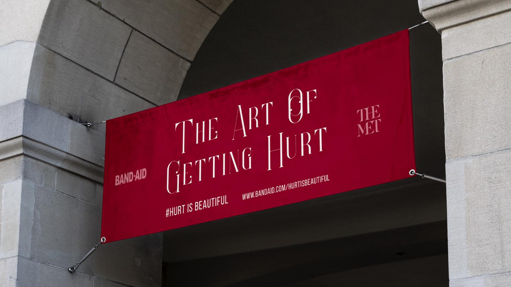 Band Aid Integrated Ad - The Art Of Getting Hurt