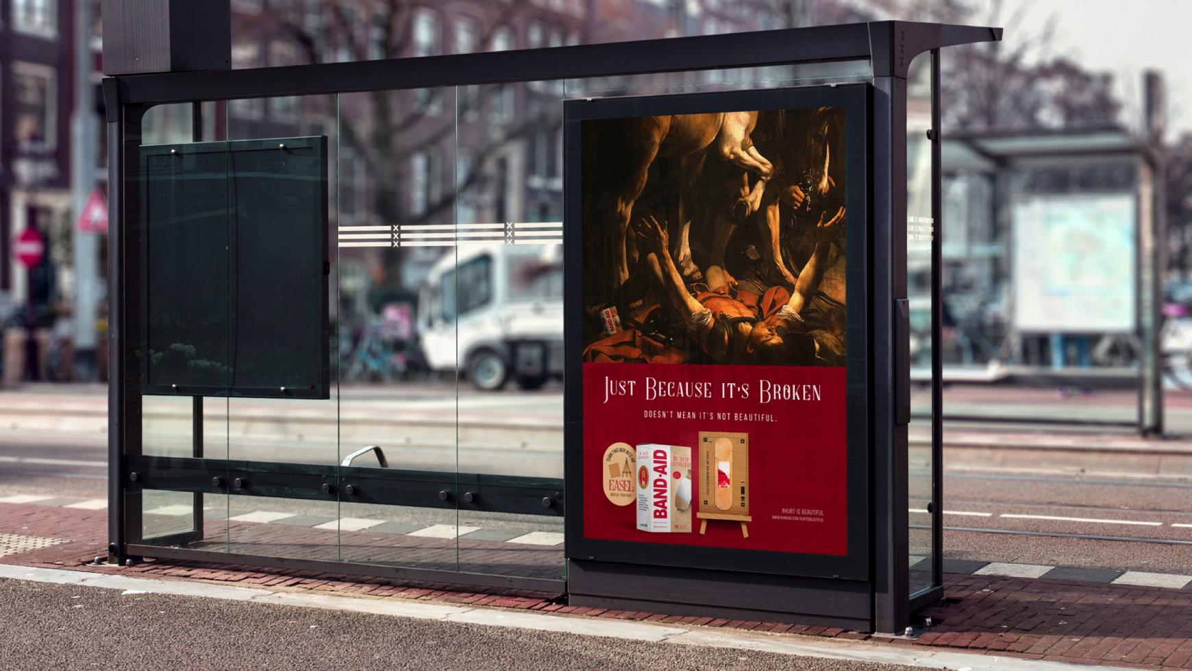 Band Aid Integrated Ad - The Art Of Getting Hurt