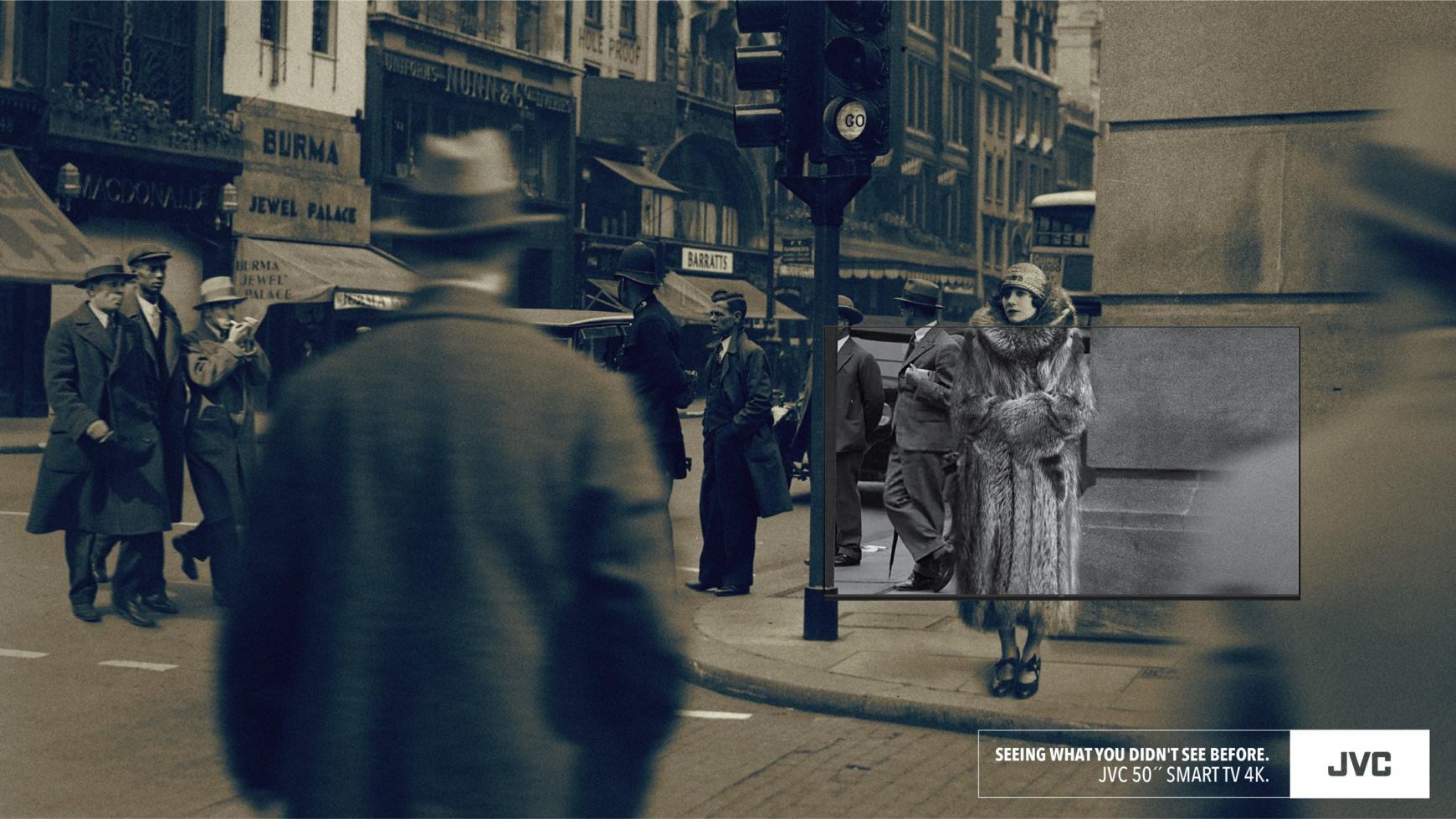 JVC Print Ad - Seeing what you didn't see before