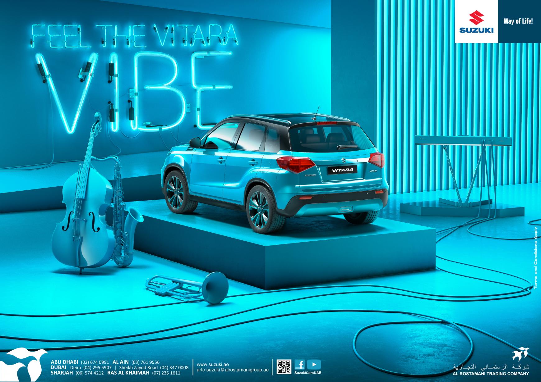 Suzuki Vetara Integrated Ad - Feel the Vetara Vibe