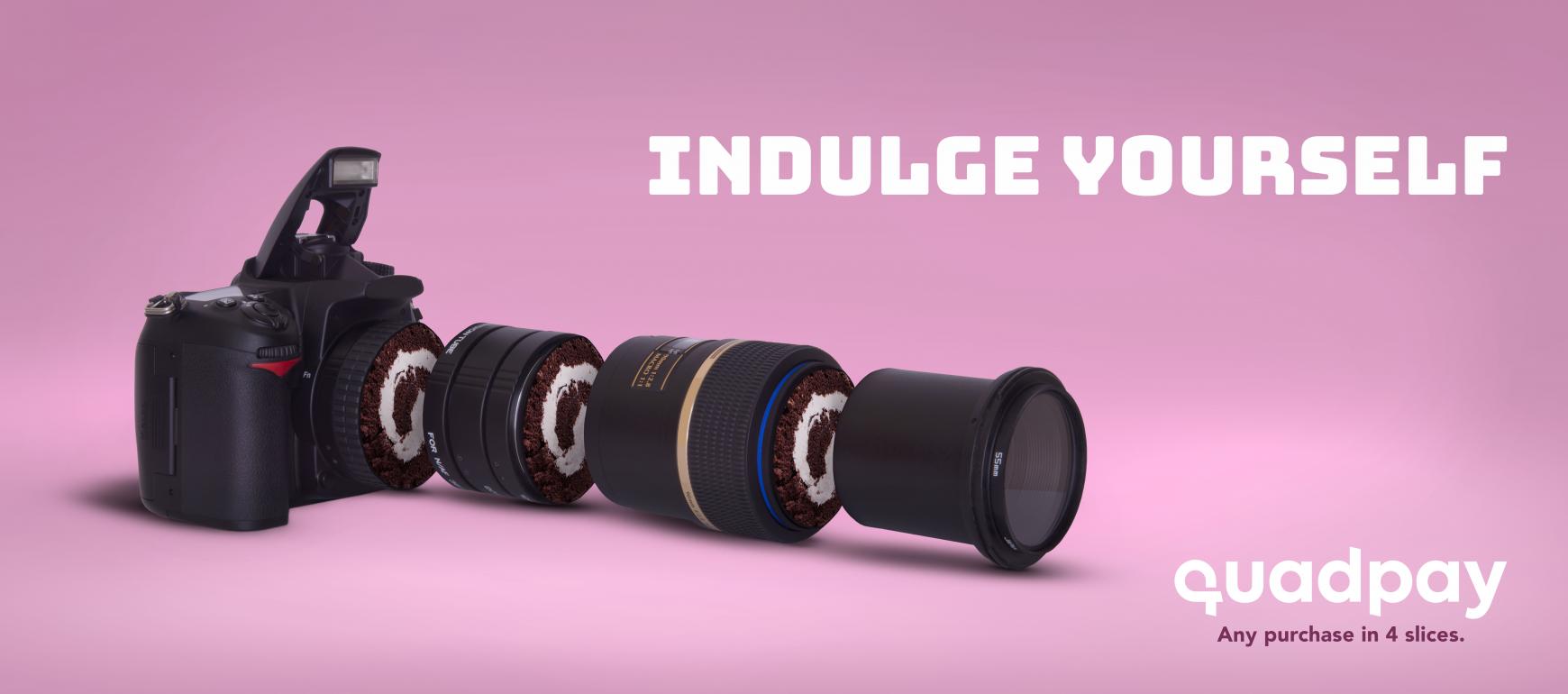 Quadpay Integrated Ad - Indulge Yourself
