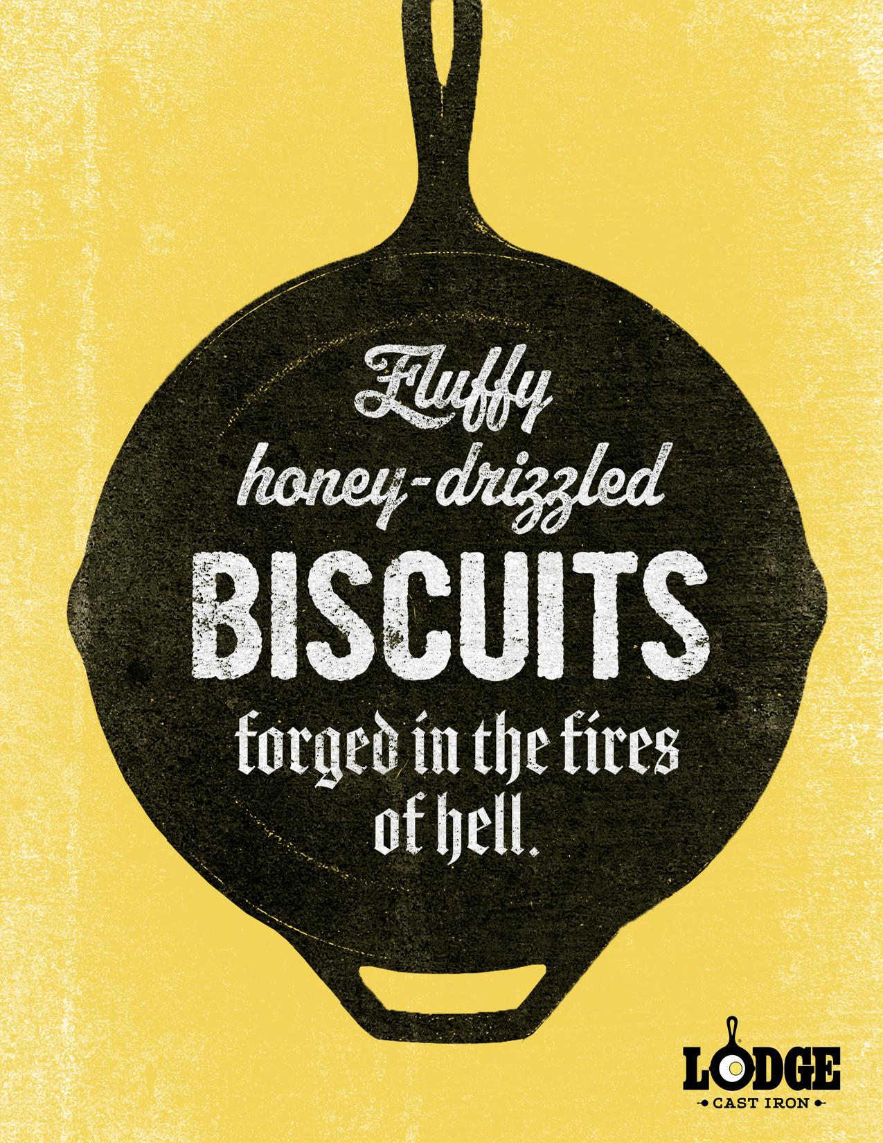 Lodge Print Ad - Lodge Cast Iron Skillet