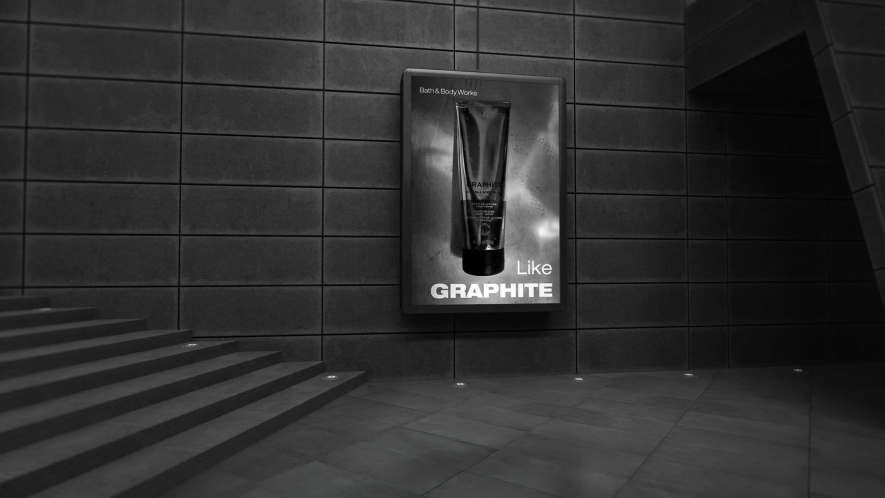 Graphite Print Ad - Like Graphite