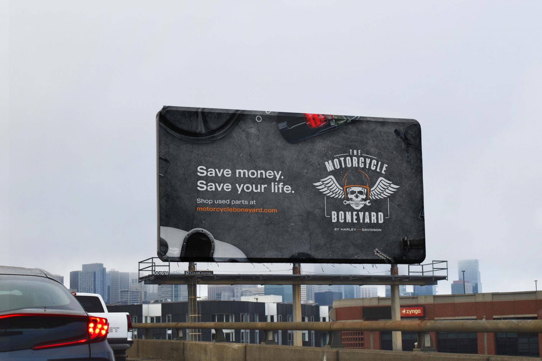 Harley Davidson Integrated Ad - The Motorcycle Boneyard