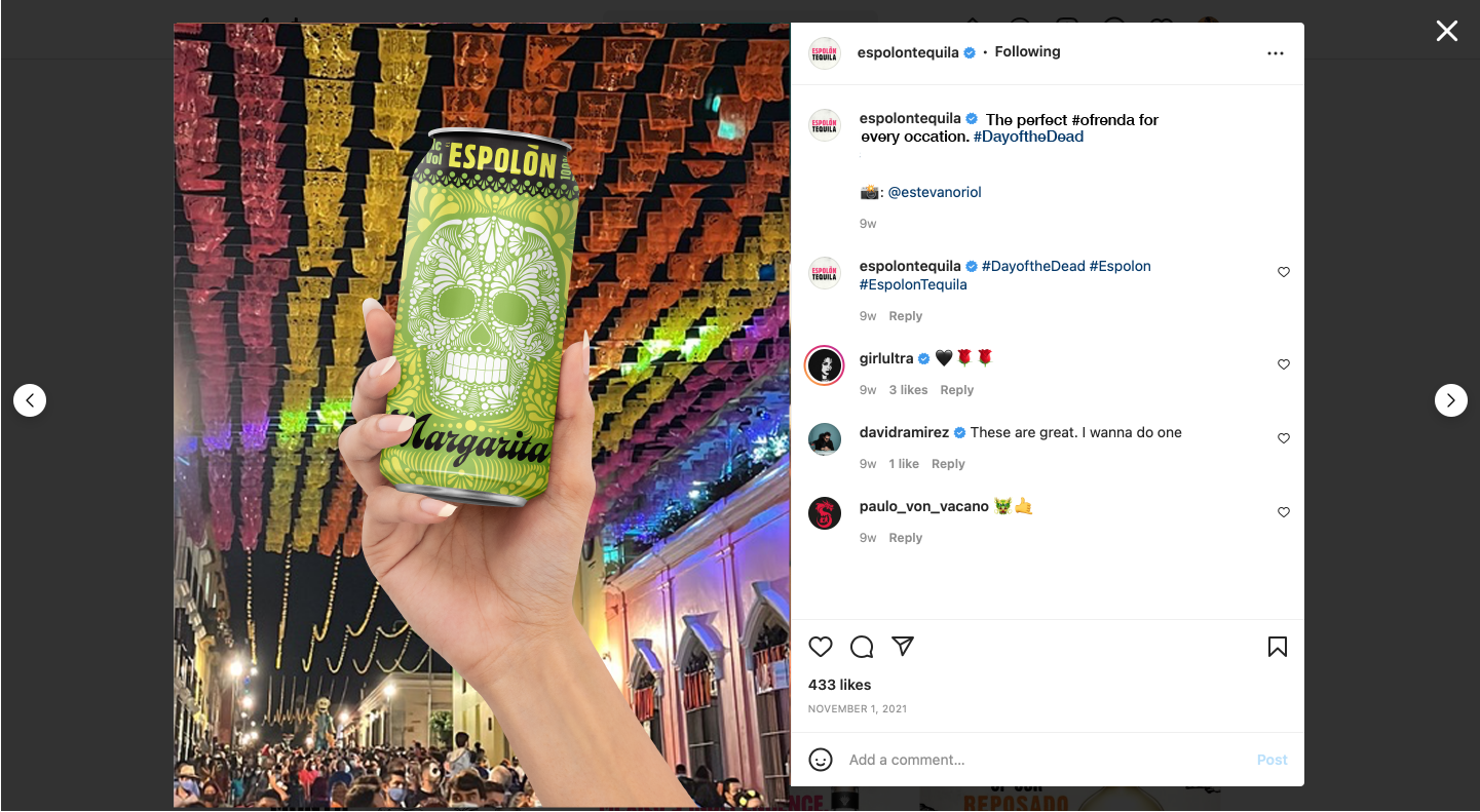 Advertisement by Chicago Portfolio School, United States Espolón Integrated Ad - Tequila Por Todos
