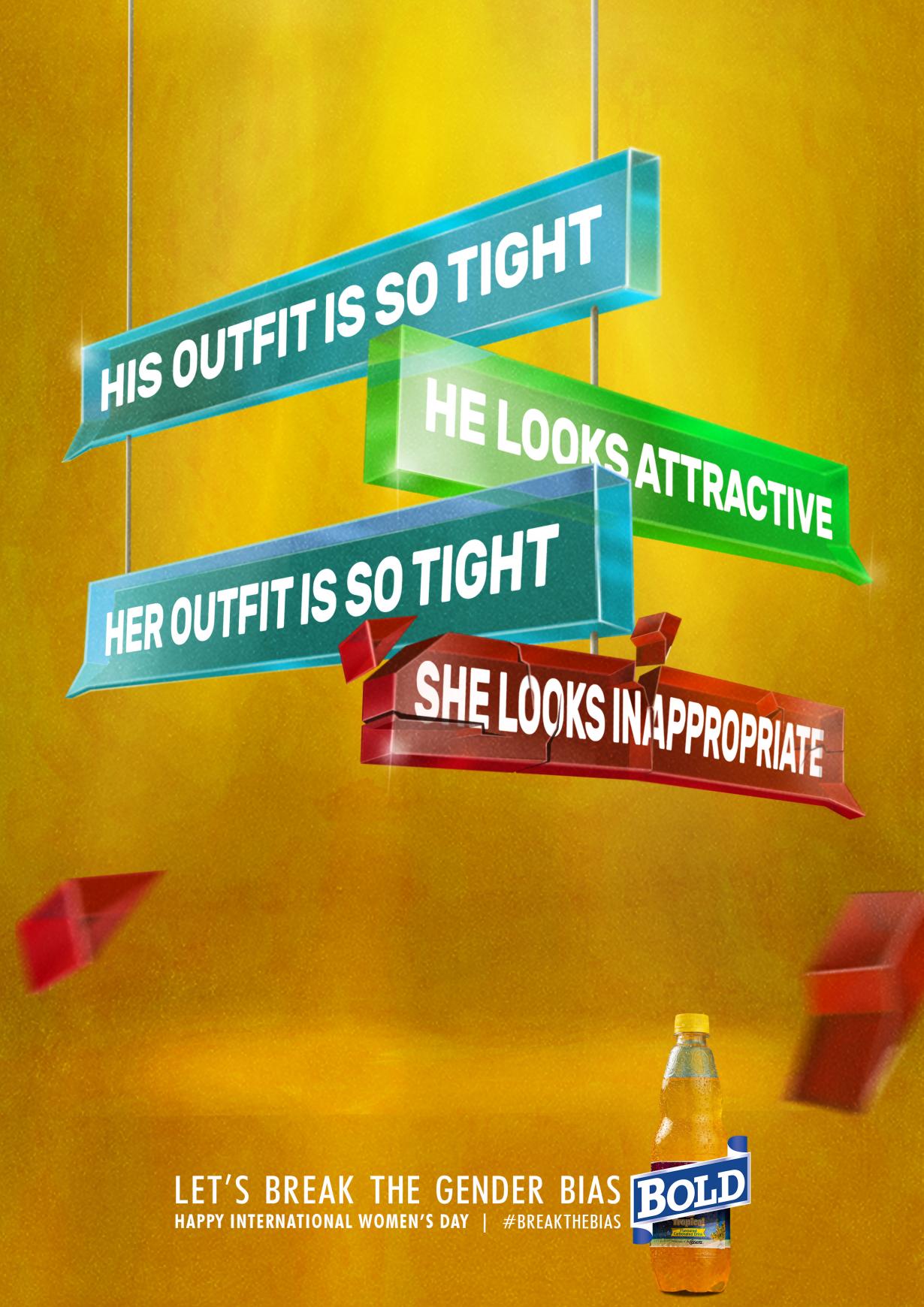 Bold Print Ad - Bias Reaction