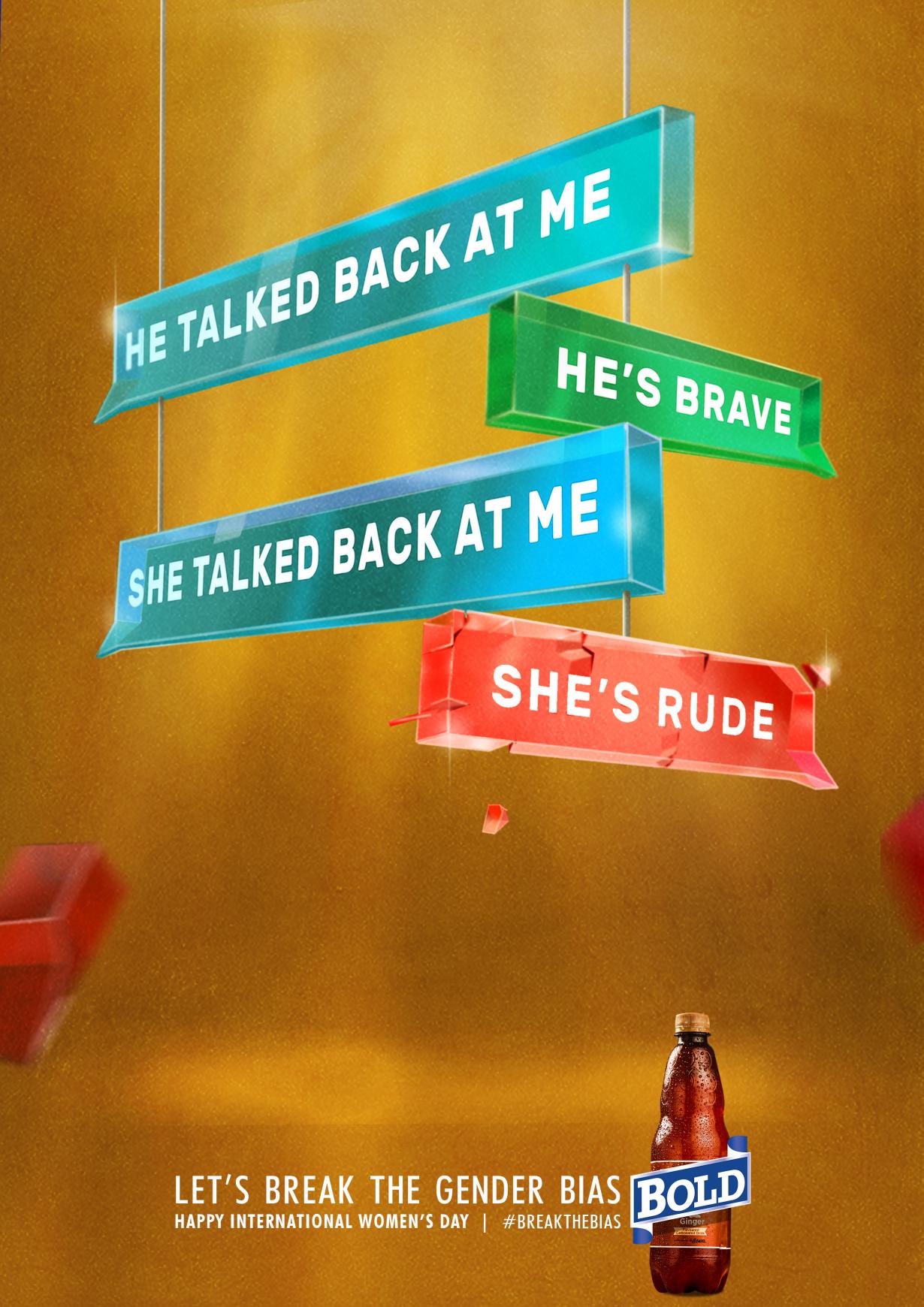 Bold Print Ad - Bias Reaction