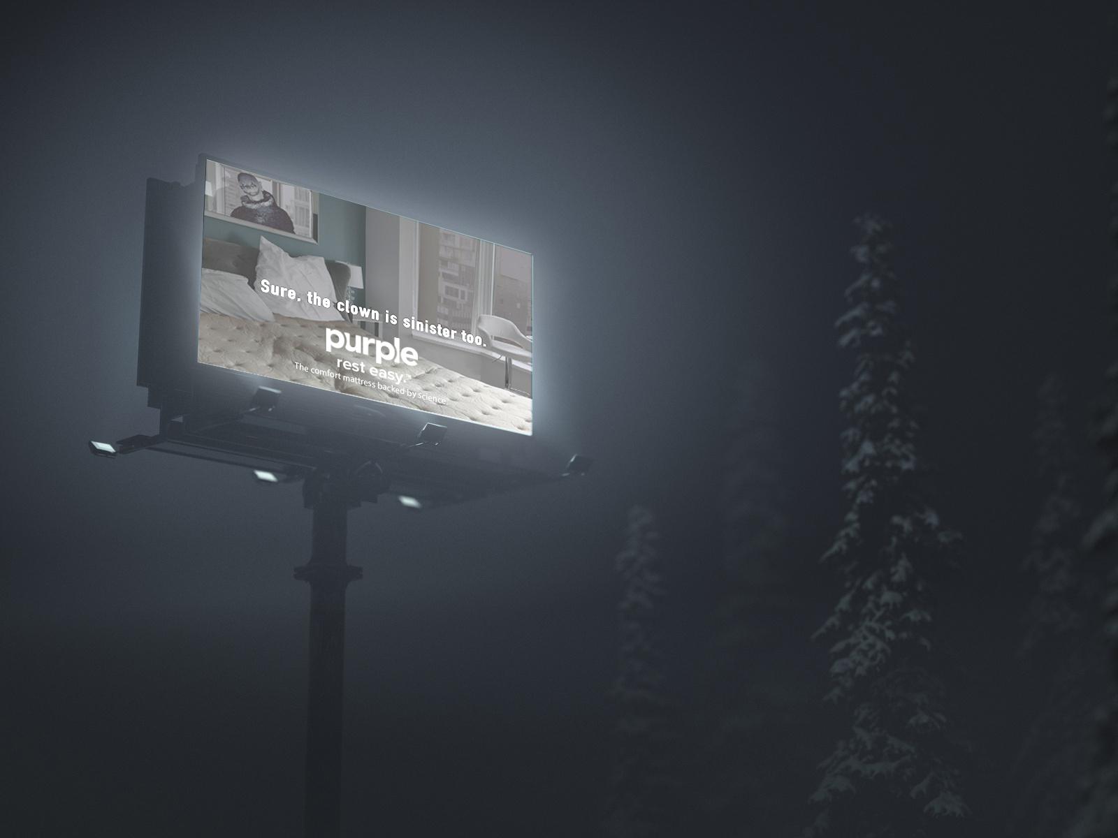 Purple Mattresses Integrated Ad - Rest Easy