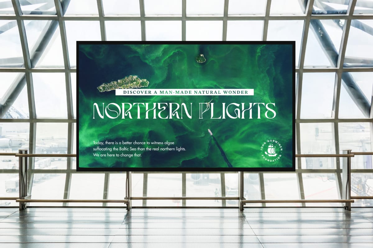 'Northern Plights' - New tourist attraction launches to raise the alarm for the Baltic Sea